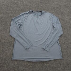 UNRL Shirt Mens 2XL‎ Blue Stretch Performance Crewneck Sports Running Gym
